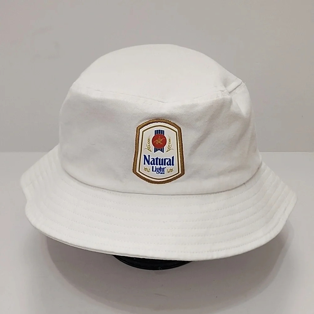 Quake City Caps Womens/Unisex Natural Beer Lightweight 100% Cotton Hat, sz Sm/Md